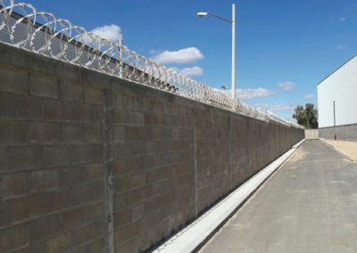 Protección de navajas (concertina)