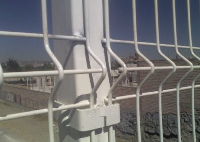 Reja De Acero blanca